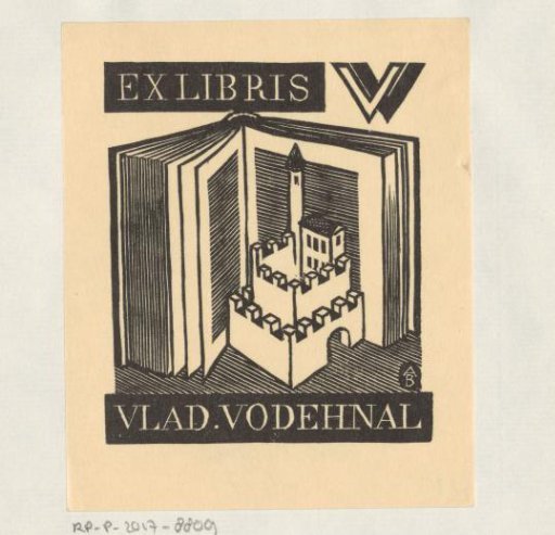 Ex libris of Vladimir Vodehnal