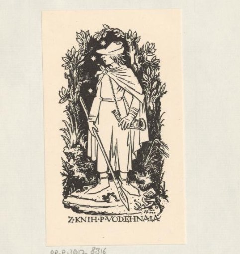 Ex libris of Pavel Vodehnal
