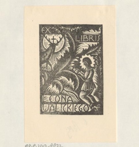 Ex libris of Leon Walicki