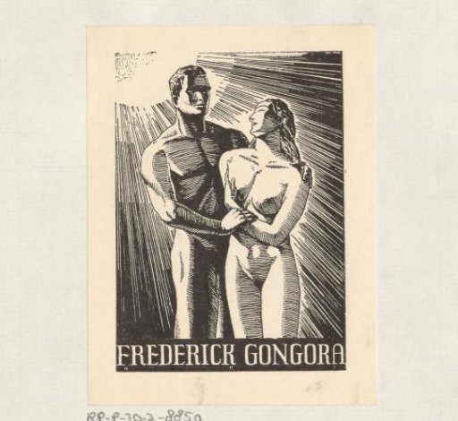 Ex libris of Frederick Gongora