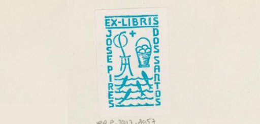Ex libris of José Pires dos Santos