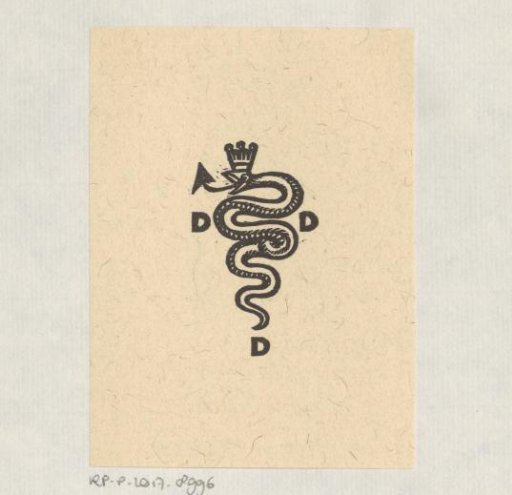 Ex libris of D.D.D.