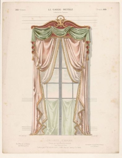 Window with curtains