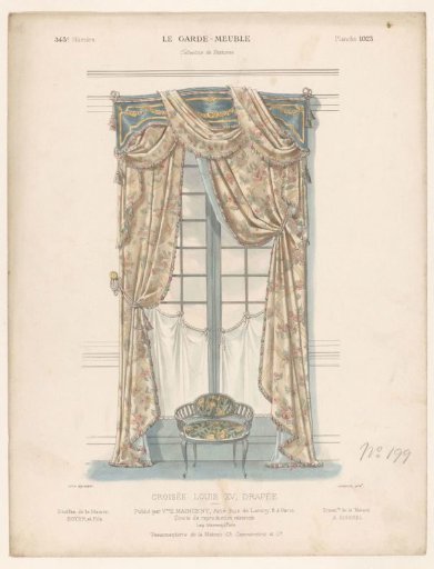 Window with curtains