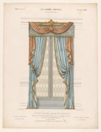 Window with curtains