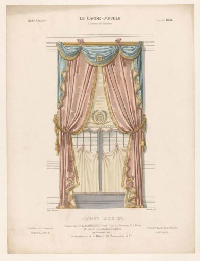 Window with curtains