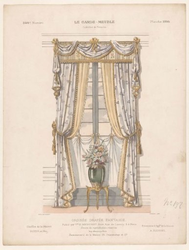 Window with curtains