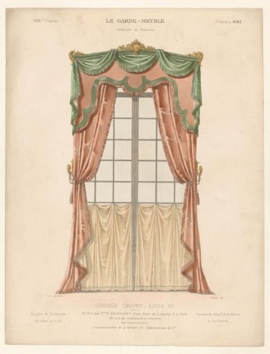Window with curtains