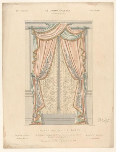 Window with curtains
