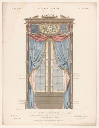 Window with curtains