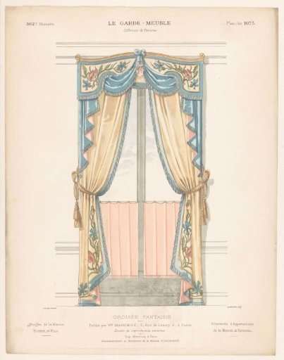 Window with curtains