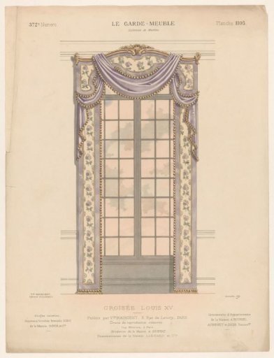 Window with curtains