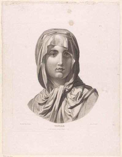 Head of a Vestal Virgin