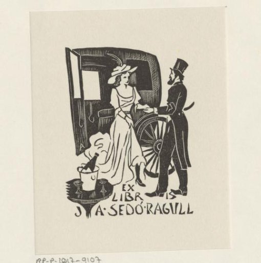 Ex libris of Juan Arturo Sedó Ragull