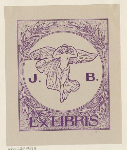Ex libris of Jean Boca