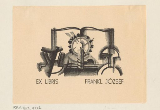 Ex libris of Frankl József