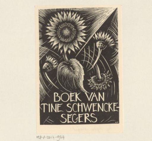 Ex libris of Tine Schwencke-Segers