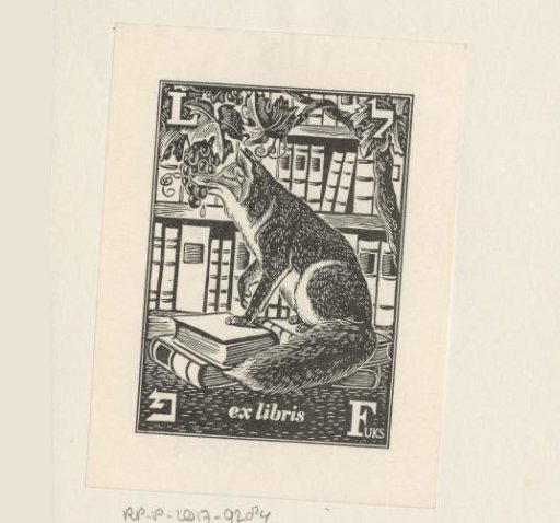 Ex libris of Leo Fuks