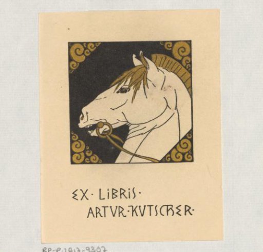 Ex libris of Artur Kutscher