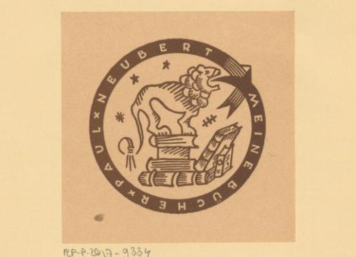 Ex libris of Paul Neubert