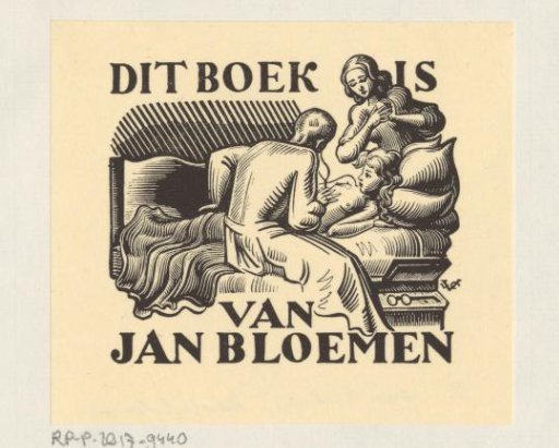 Ex libris of Jan Bloemen