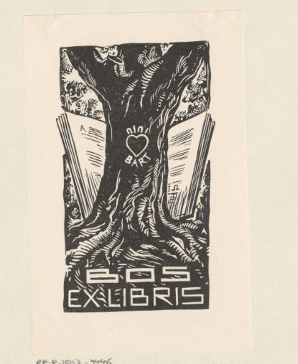 Ex libris of Nini and Bart Bos