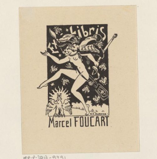 Ex libris of Marcel Foucart