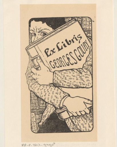 Ex libris of Georges Goury