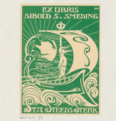 Ex libris of Sibold S. Smeding