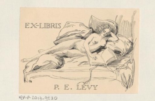 Ex Libris of Pierre Edmond Lévy