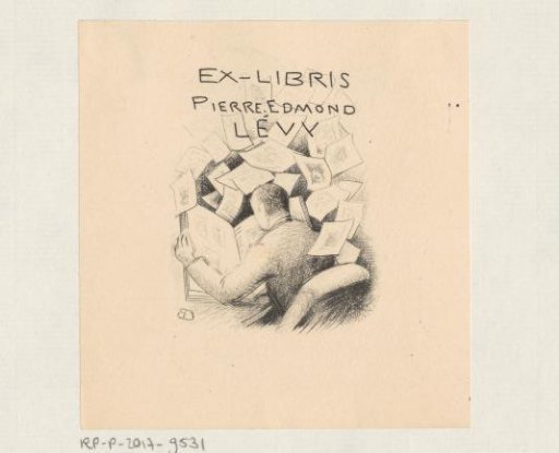 Ex Libris of Pierre Edmond Lévy