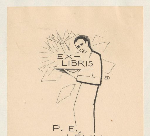 Ex Libris of Pierre Edmond Lévy