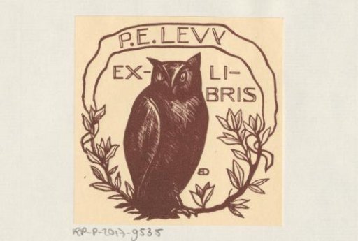 Ex Libris of Pierre Edmond Lévy
