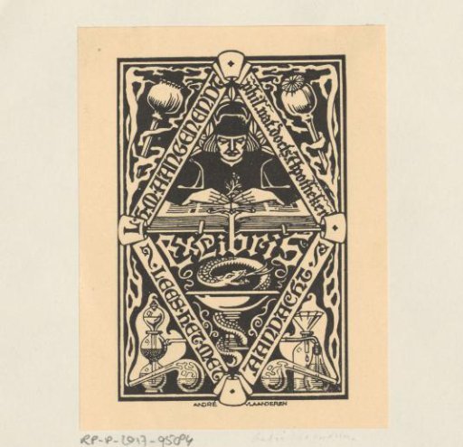Ex libris of Lambertus Henricus Maria Aangenendt