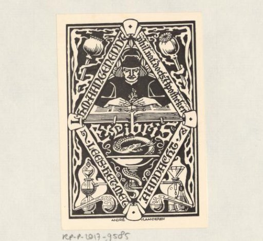 Ex libris of Lambertus Henricus Maria Aangenendt