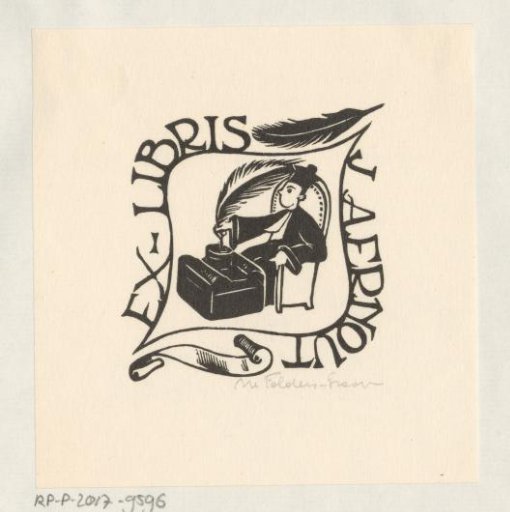 Ex libris of Jos Aernout
