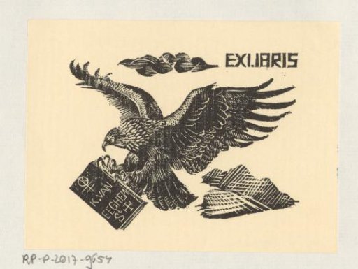 Ex libris of Karel van Eeghem