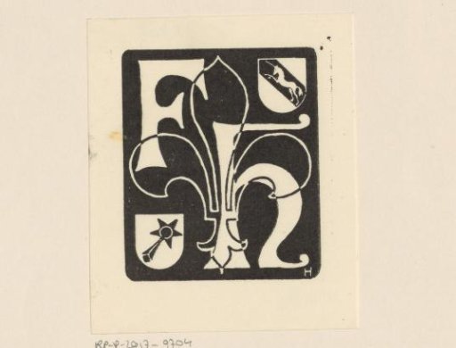 Ex libris of Fernand Heitz