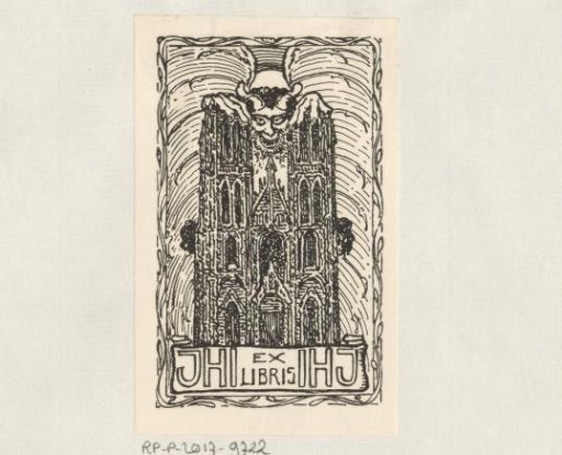 Ex libris of J.H.I.