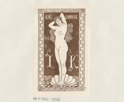 Ex libris of L.K.