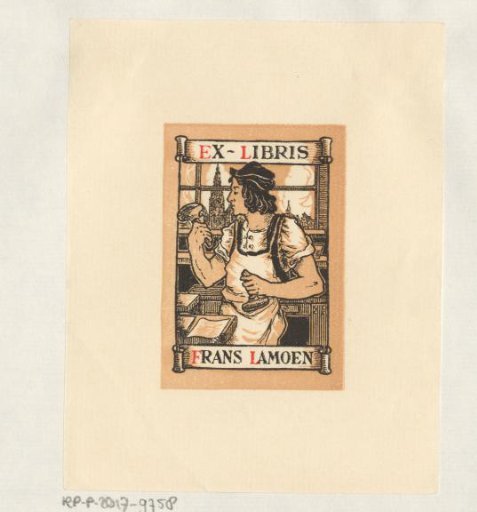Ex libris of Frans Lamoen