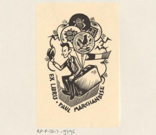 Ex libris of Paul Marchandise