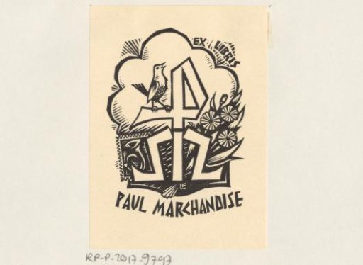 Ex libris of Paul Marchandise
