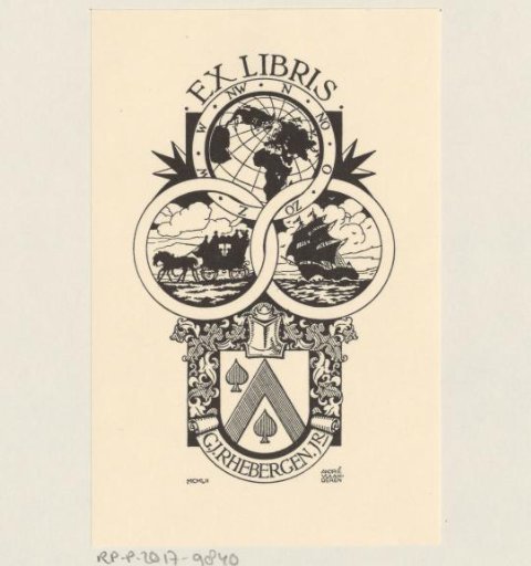 Ex libris of Jan Rheberger