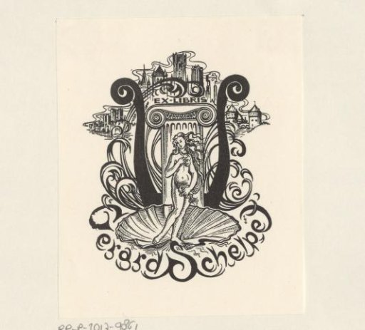 Ex libris of Gerard Schelpe