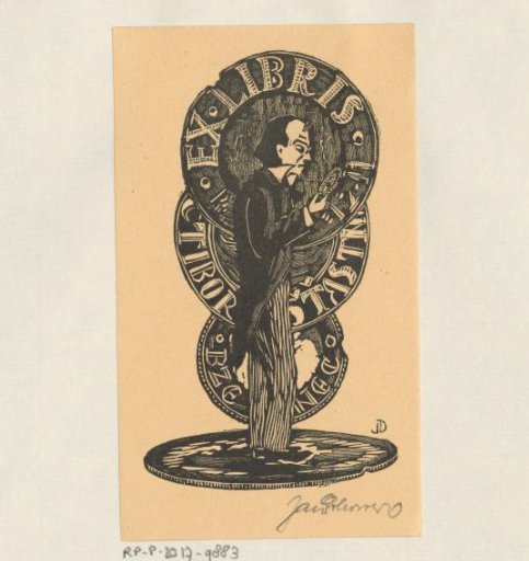 Ex libris of Ctibor Šťastny