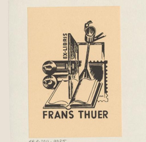 Ex Libris of Frans Thuer