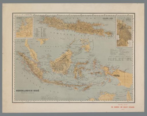 Map of Indonesia, with an Insert of Java and Batavia