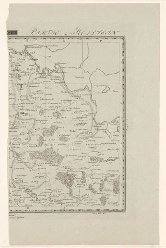 Right half of a map of Holstein