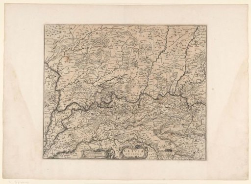 Map of the Duchy of Cleves